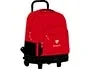 Mochila Escolar con Ruedas Sevilla Fútbol Club Negro Rojo 33 X 45 X 22 cm
