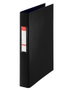 Esselte Carpeta de Anillas Negro 25mm Folio