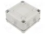 GEWISS GW44024 Caja de conexiones 44 CE gris con diafragmas