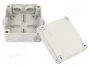 GEWISS GW44024 Caja de conexiones 44 CE gris con diafragmas