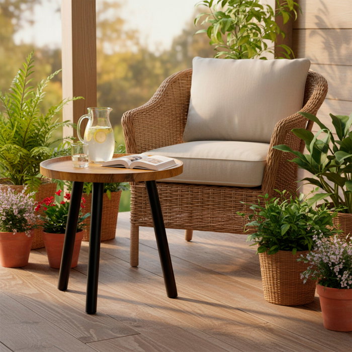 MAX HOME Mesa Redonda de Madera MAX HOME Mesa Redonda de Madera
