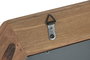 DKD Home Decor Espejo de Madera Reciclada y Cristal Natural 74x74 cm