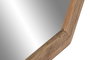 DKD Home Decor Espejo de Madera Reciclada y Cristal Natural 74x74 cm