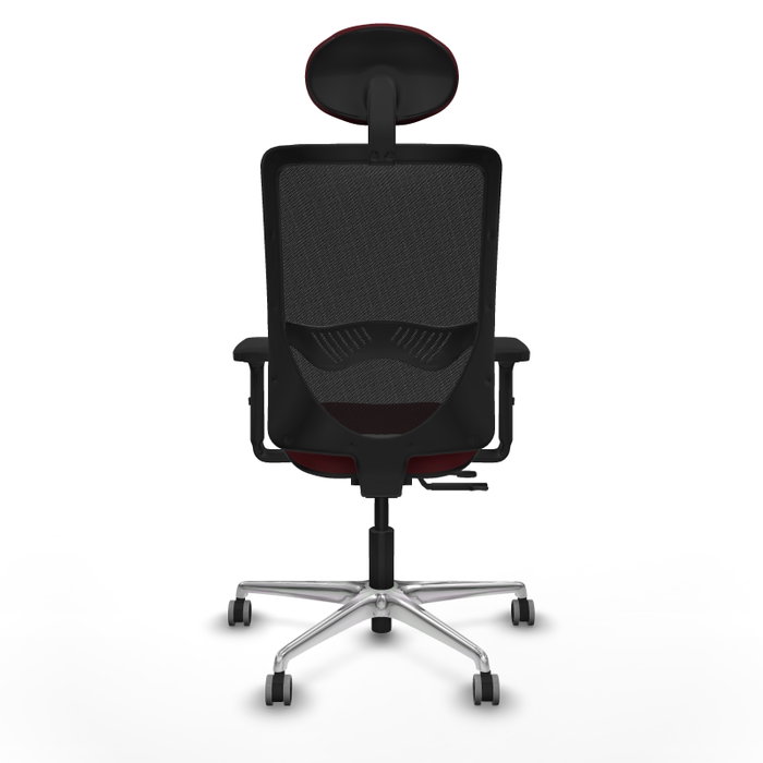 PIQUERAS Y CRESPO Silla de oficina Zulema con mecanismo Sincro/Traslack, Granate y Negro PIQUERAS Y CRESPO Silla de oficina Zulema con mecanismo Sincro/Traslack, Granate y Negro