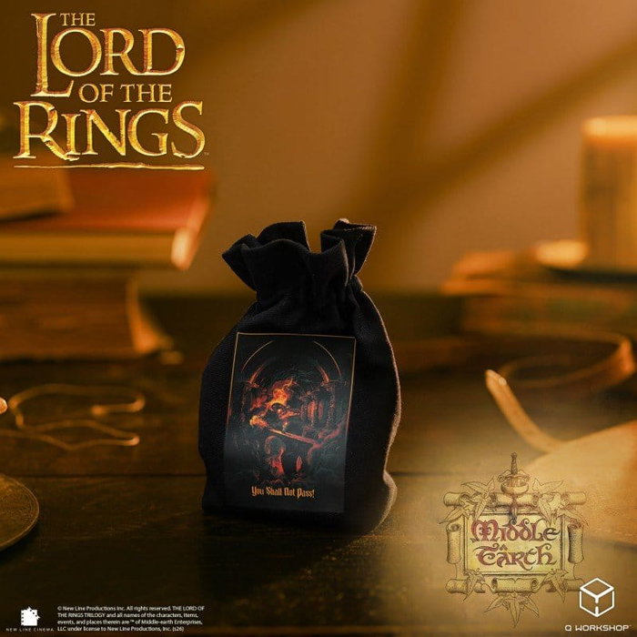 Q Workshop El Señor de los Anillos Bolsa para Dados Puente de Khazad-dûm