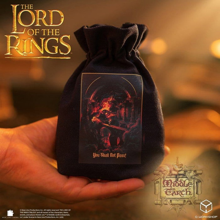 Q Workshop El Señor de los Anillos Bolsa para Dados Puente de Khazad-dûm