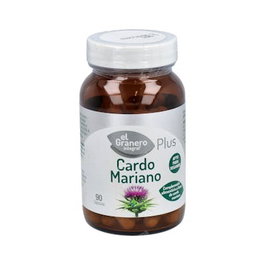 El Granero Cardo Mariano 90 Cápsulas - Complemento Alimenticio con 80% Silimarina