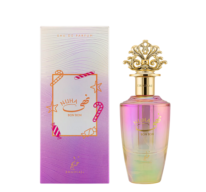 Nuha Bon Bon, Agua de perfume, Para mujeres, 85 ml Nuha Bon Bon, Agua de perfume, Para mujeres, 85 ml