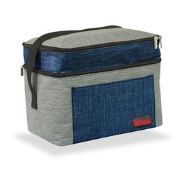 Hidalgo Nevera Isotérmica Bicolor 10 L Bolsillo Correa Ajustable