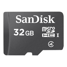 SanDisk Tarjeta Memoria Micro Secure Digital 32GB microSDHC Class 4
