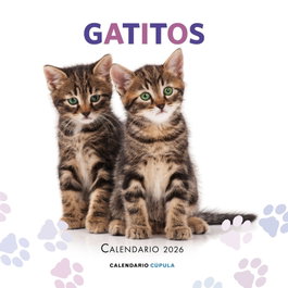LIBROS CUPULA Calendario Gatitos 2026