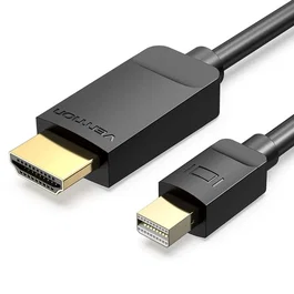 Vention HABBH Cable Conversor Mini DisplayPort Macho a HDMI Macho 2m Negro