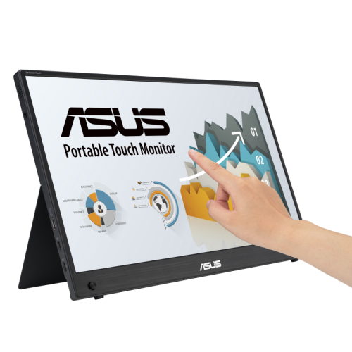 Asus ZenScreen MB16AHT Monitor Portátil Táctil 15.6 pulg Full HD IPS Negro