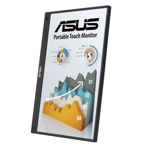 Asus ZenScreen MB16AHT Monitor Portátil Táctil 15.6 pulg Full HD IPS Negro