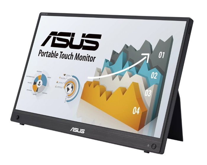 Asus ZenScreen MB16AHT Monitor Portátil Táctil 15.6 pulg Full HD IPS Negro