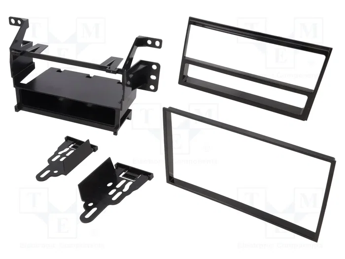 ACV Bastidor de montaje de radio para Nissan 1 DIN negro brillante ACV Bastidor de montaje de radio para Nissan 1 DIN negro brillante