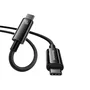 Baseus Cable USB-C a USB-C Tungsten Gold 1 m Negro