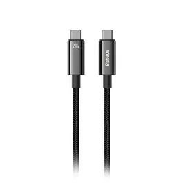 Baseus Cable Tungsten Gold USB C a USB C 1 m 240 W Negro