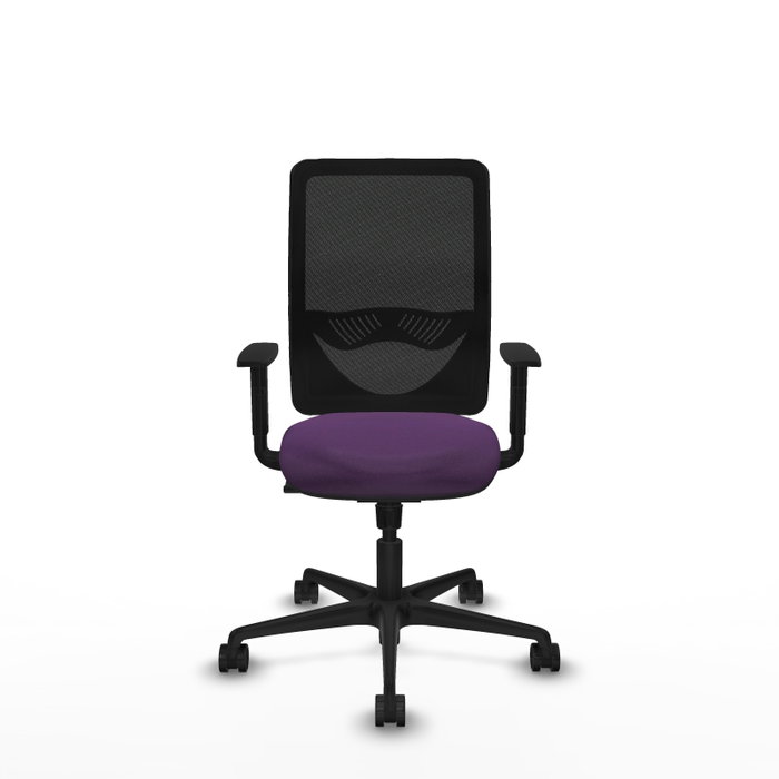 PIQUERAS Y CRESPO Silla de oficina Zulema con mecanismo Sincro, Morado y Negro PIQUERAS Y CRESPO Silla de oficina Zulema con mecanismo Sincro, Morado y Negro