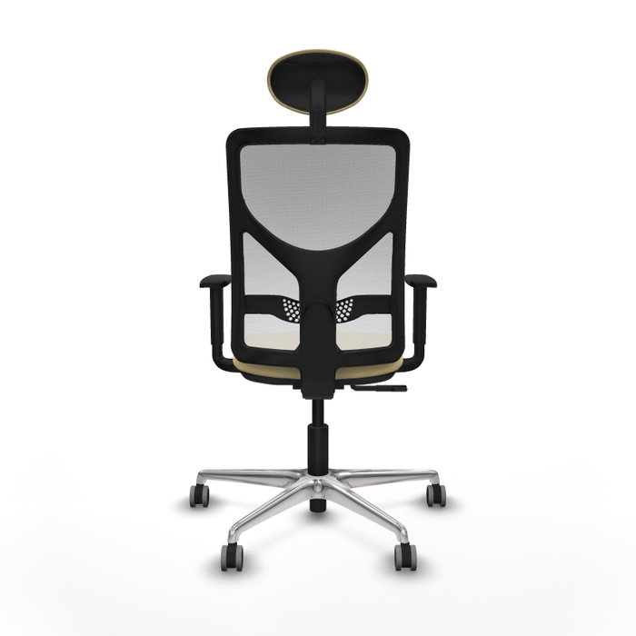 PIQUERAS Y CRESPO Silla de oficina Motilla con mecanismo Sincro, Crema y Blanco PIQUERAS Y CRESPO Silla de oficina Motilla con mecanismo Sincro, Crema y Blanco
