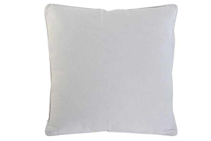 DKD Home Decor Cojín Crudo Poliéster Algodón 2 Unidades 8 x 60 x 60 cm