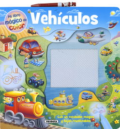 SUSAETA EDICIONES, Vehículos - Mi libro mágico de color