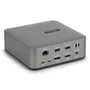 StarTech.com Docking Station Thunderbolt 5 Gris, 3 Pantallas 4K 144Hz, PD 140W