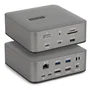 StarTech.com Docking Station Thunderbolt 5 Gris, 3 Pantallas 4K 144Hz, PD 140W