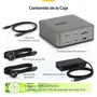 StarTech.com Docking Station Thunderbolt 5 Gris, 3 Pantallas 4K 144Hz, PD 140W