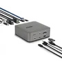 StarTech.com Docking Station Thunderbolt 5 Gris, 3 Pantallas 4K 144Hz, PD 140W