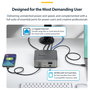 Startech 215ue-tb5usb4dock Base para Portátil y Replicador de Puertos Alámbrico Thunderbolt 5 Gris