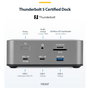 Startech 215ue-tb5usb4dock Base para Portátil y Replicador de Puertos Alámbrico Thunderbolt 5 Gris