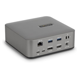 Startech 215ue-tb5usb4dock Base para Portátil y Replicador de Puertos Alámbrico Thunderbolt 5 Gris
