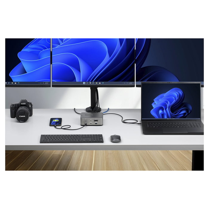 Startech 215ue-tb5usb4dock Base para Portátil y Replicador de Puertos Alámbrico Thunderbolt 5 Gris Startech 215ue-tb5usb4dock Base para Portátil y Replicador de Puertos Alámbrico Thunderbolt 5 Gris