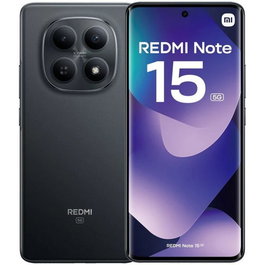 Xiaomi Redmi Note 15 5G 6.77" AMOLED 120Hz 12GB RAM 512GB Snapdragon 6 Gen 3 108MP OIS Negro Smartphone - MZB0MX2EU