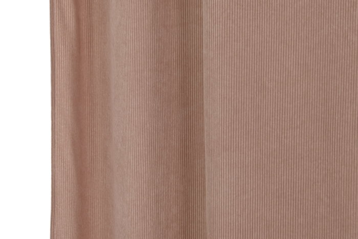 DKD Home Decor Cortina Panna23 Rosa Palo Poliester 260 x 260 x 140 cm