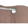 DKD Home Decor Cortina de Pana Gruesa Rosa Palo 140x260 cm