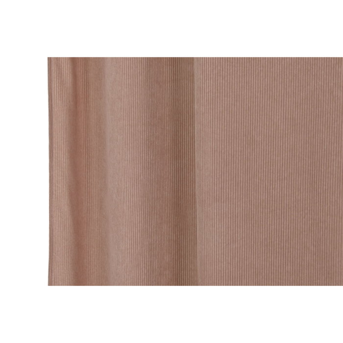 DKD Home Decor Cortina de Pana Gruesa Rosa Palo 140x260 cm DKD Home Decor Cortina de Pana Gruesa Rosa Palo 140x260 cm