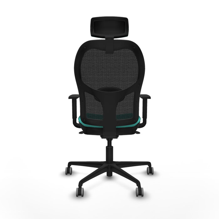 PIQUERAS Y CRESPO Silla de oficina Jorquera Turquesa y Negro PIQUERAS Y CRESPO Silla de oficina Jorquera Turquesa y Negro