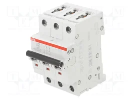 ABB S200 Interruptor magnetotérmico 3 polos 6A 6kA