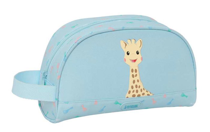 Safta Neceser adaptable a carro Sophie La Girafe Dreams, neceser de viaje para niños 26x16x9 cm