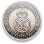 REAL MADRID Moneda Oficial 'El Mejor Equipo del Mundo' en Níquel Antiguo - Colección Zamak con Cápsula Acrílica y Caja - Artículo de Colección