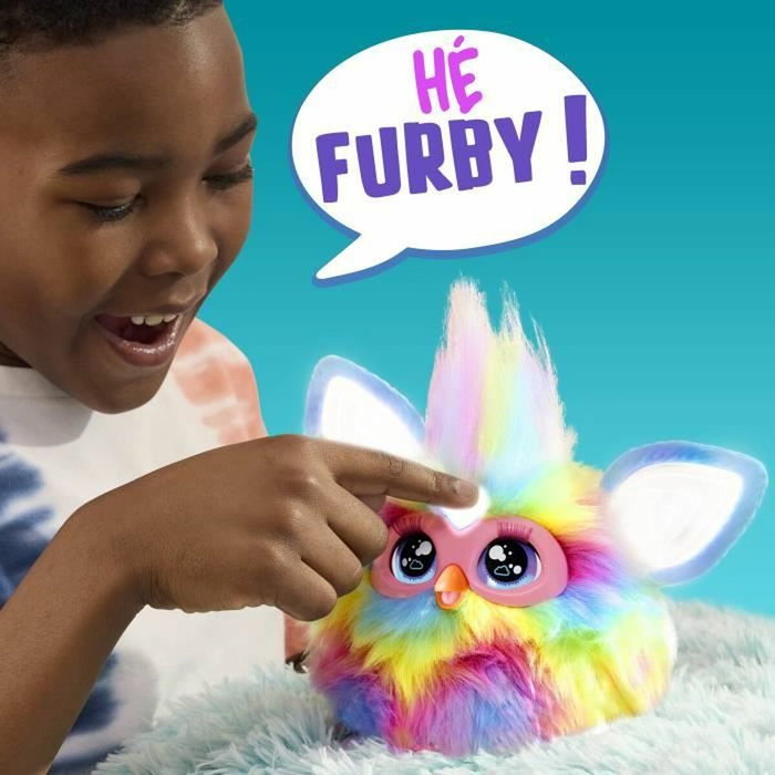 Furby Tie Dye Peluche Interactivo con 15 Accesorios