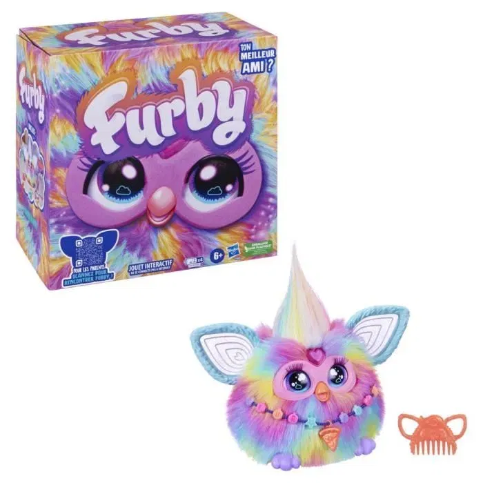 Furby HAS5010996202864 Peluche Interactivo 15 Accesorios Animatrónico Voz Niños 6+ Años