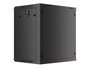 Lanberg Armario Mural Rack 19 pulgadas 12U Flat Pack V2 Negro