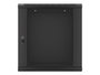 Lanberg Armario Mural Rack 19 pulgadas 12U Flat Pack V2 Negro