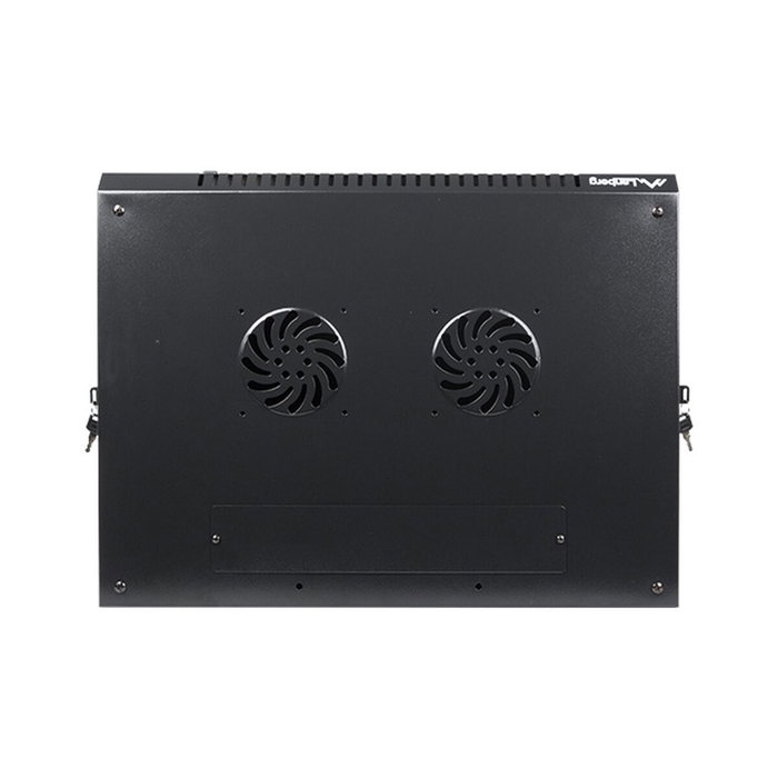 Lanberg Armario Rack 19 pulgadas 12U 600x450 Flat Pack V2 Negro