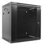 Lanberg Armario Rack 19 pulgadas 12U 600x450 Flat Pack V2 Negro