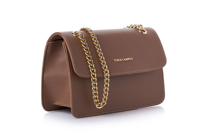 Vince Camuto Bolso de Hombro Visón Cuero de Polivinilo 25x16x9 cm Elegante y Sofisticado para Mujer