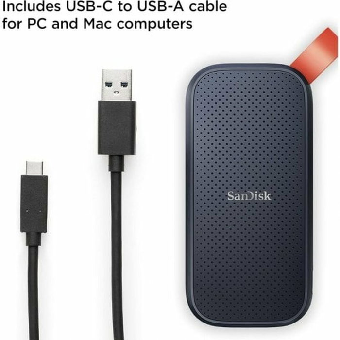 SanDisk Portable SSD 1 TB SDSSDE30-1T00-G26 Negro